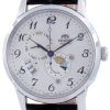 Orient Classic Sun and Moon White Dial Automatic RA-AK0003S00C Men's Watch