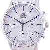 Orient Contemporary Chronograph White Dial Quartz RA-KV0302S10B Men's Watch