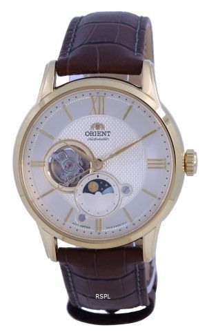 Orient Classic Sun & Moon Open Heart Automatic RA-AS0010S10B Men's Watch