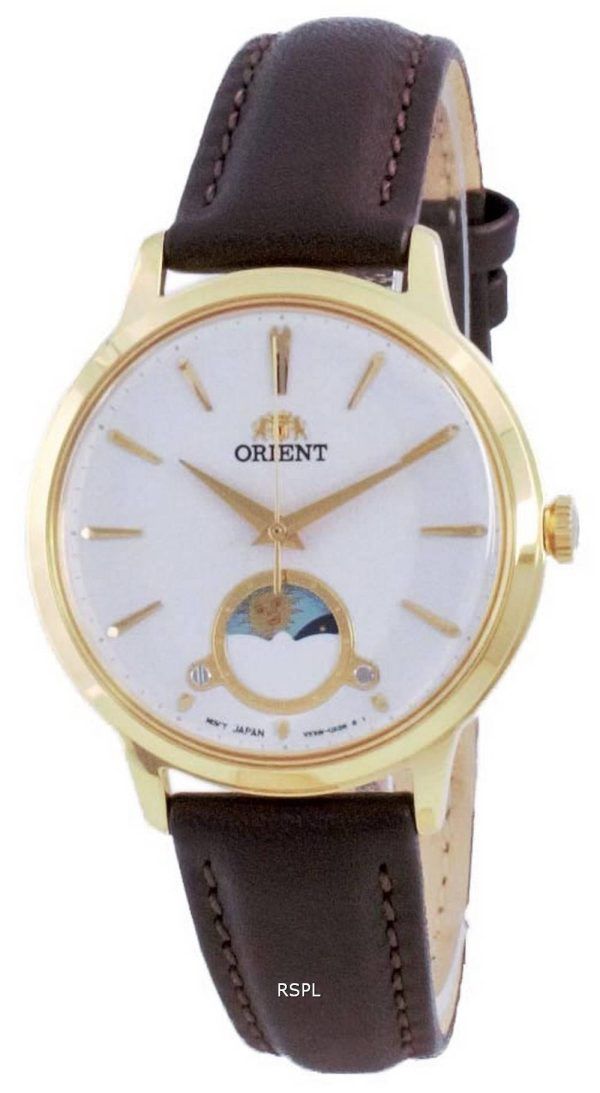 Orient Classic Sun & Moon White Dial Quartz RA-KB0003S10B Women's Watch
