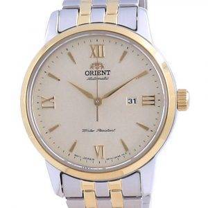 Orient Contemporary Champagne Dial Two Tone Stainless Steel Automatic RA-NR2001G10B Women's Watch